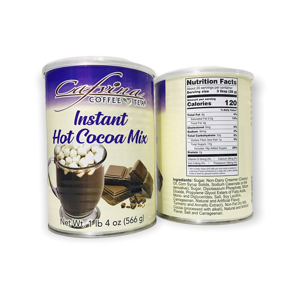 Combo 02 Hộp Cà Phê Cacao Hoà Tan - Instant Hot Cocoa Mix - 566gr/hộp - Cà phê hoà tan - Cà phê Cocoa cao cấp - Cà phê Mỹ - Cà phê nhập khẩu - Cà phê Cacao sữa đá.